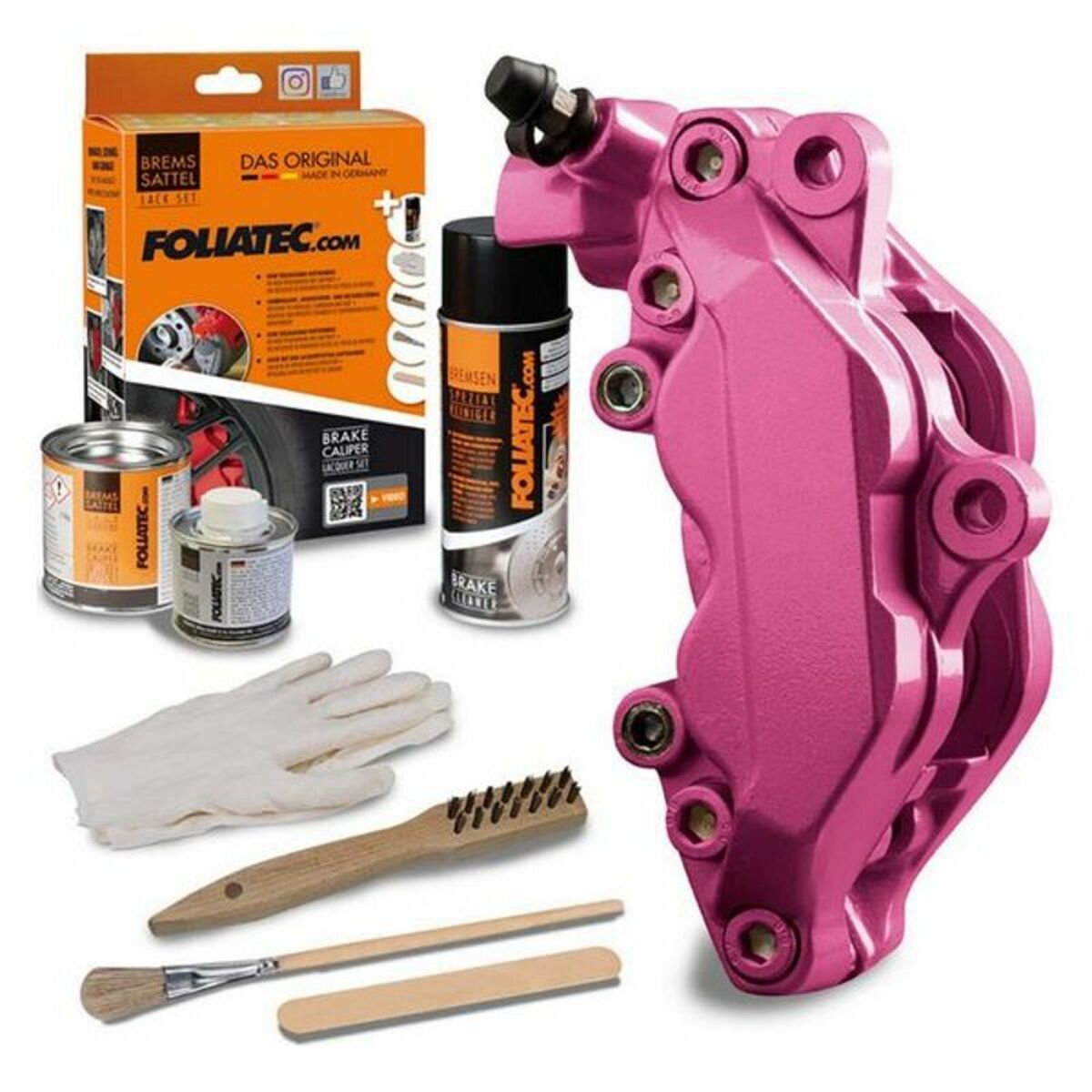 Set barv Foliatec TOXIC Zavorne klešče